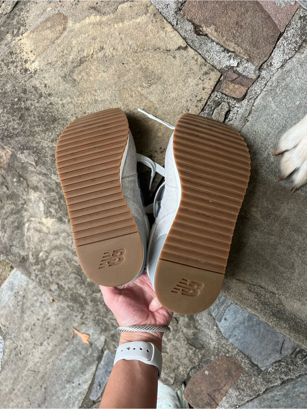 New Balance platform sole
